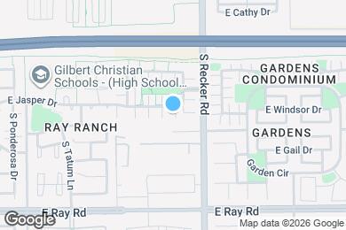 Map image of the property - 3931 E Jasper Dr