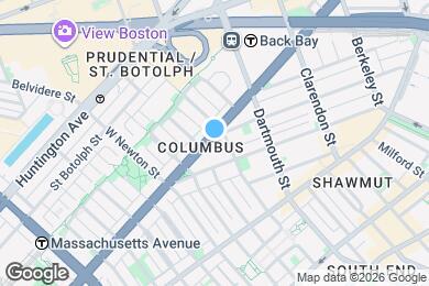 Map image of the property - 408 Columbus Ave