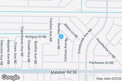 Map image of the property - 249 Bordeaux Ave NE