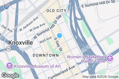 Map image of the property - 418 S Gay St