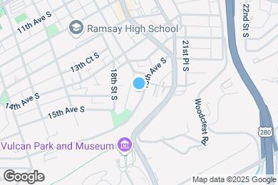 Map image of the property - 1904 16th Ave S