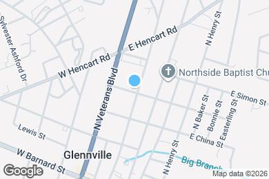 Map image of the property - 102 W Cedar St