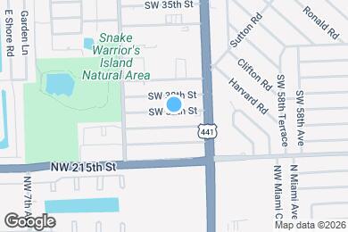 Map image of the property - 6036 SW 39th St