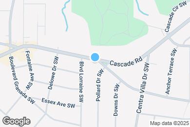 Map image of the property - 2100 Cascade Rd