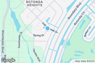 Map image of the property - 168 Spring Dr