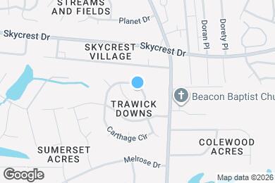 Map image of the property - 2300 Carthage Cir