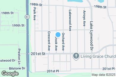 Map image of the property - 20025 Brook Ave