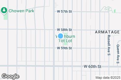 Map image of the property - 5832 Washburn Ave S