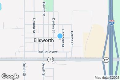Map image of the property - 761 Des Moines Ave