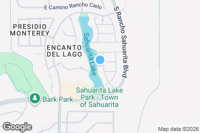 Map image of the property - 15352 S Camino Agua Azul