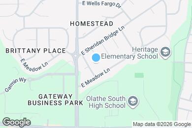 Map image of the property - 1419 S Sheridan Bridge Pl