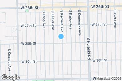 Map image of the property - 2752 S Kedvale Ave