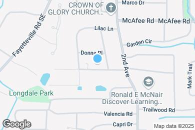 Map image of the property - 1926 Camellia Dr