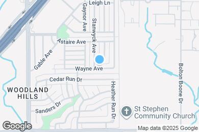 Map image of the property - 1107 Wayne Ave