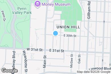 Map image of the property - 105 E 30th St