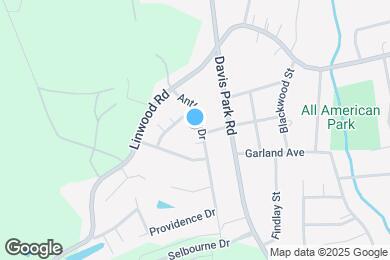 Map image of the property - 1521 Anthony Dr