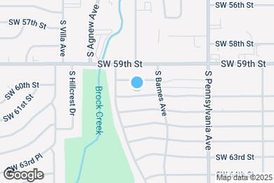 Map image of the property - 2225 SW 60th St