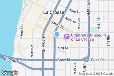Map image of the property - 415 Jay St