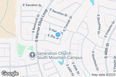 Map image of the property - 4249 E Yowy St