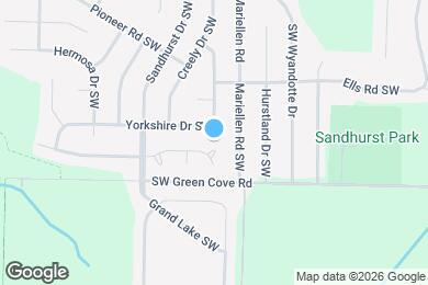 Map image of the property - 14002 Whitehurst Cir SW