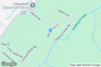 Map image of the property - 1503 Strawberry Ln