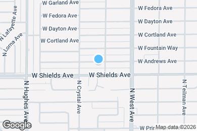 Map image of the property - 0000 W Andrews Ave
