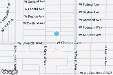 Map image of the property - 0000 W Andrews