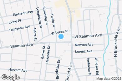 Map image of the property - 737 Seaman Ave