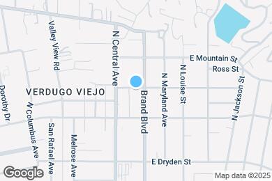 Map image of the property - 1237 N Brand Blvd