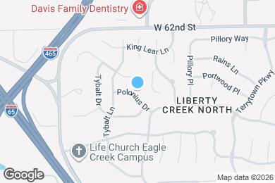 Map image of the property - 5970 Polonius Dr