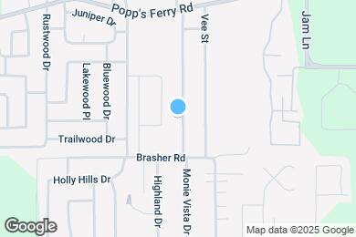 Map image of the property - 827 Tee St