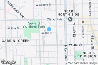 Map image of the property - 262 W Hill St