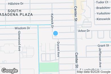 Map image of the property - 2705 Coy Dr