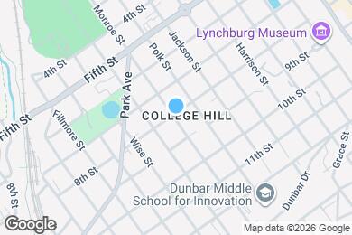 Map image of the property - 804 Monroe St