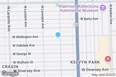 Map image of the property - 4909 W Wellington Ave