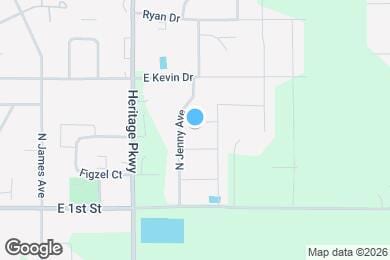 Map image of the property - 905 Fanning St