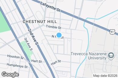 Map image of the property - 25 N Hill St