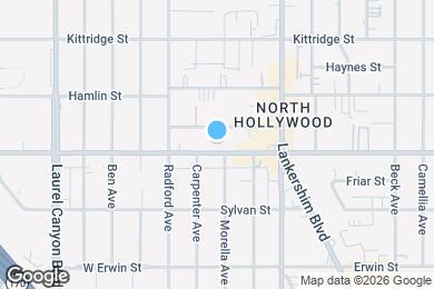 Map image of the property - 11817 Victory Blvd