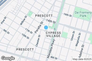 Map image of the property - 1450 12th St