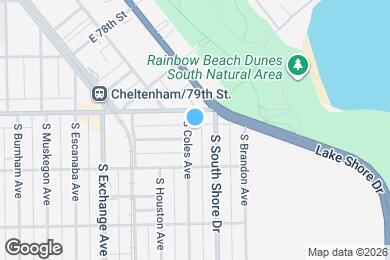 Map image of the property - 7917 S Coles Ave