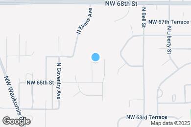 Map image of the property - 6513 N Harden Ave