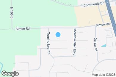 Map image of the property - 1168 Sunkiss Ct