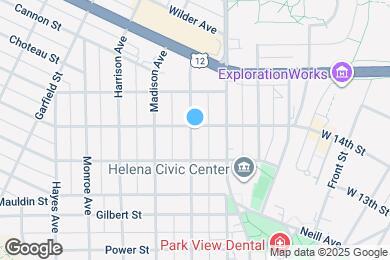 Map image of the property - 825 Dearborn Ave