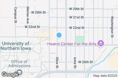 Map image of the property - 2304 Olive St