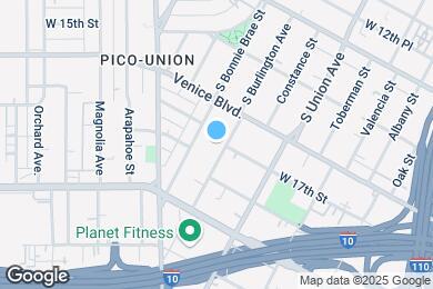Map image of the property - 1703 S Burlington Ave