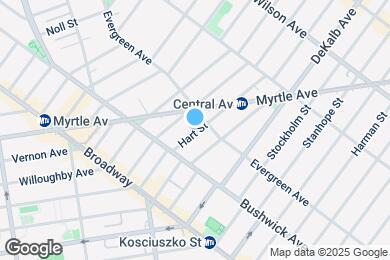 Map image of the property - 557 Hart St