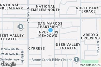 Map image of the property - 1109 W Bluefield Ave