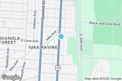 Map image of the property - 2076 N 4th St