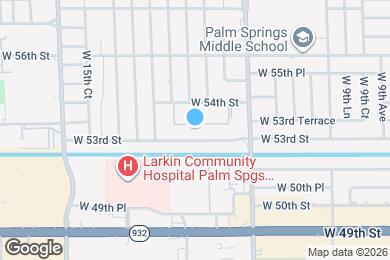 Map image of the property - 1305 W 53rd St
