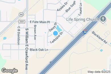 Map image of the property - 45 Larkspur Dr